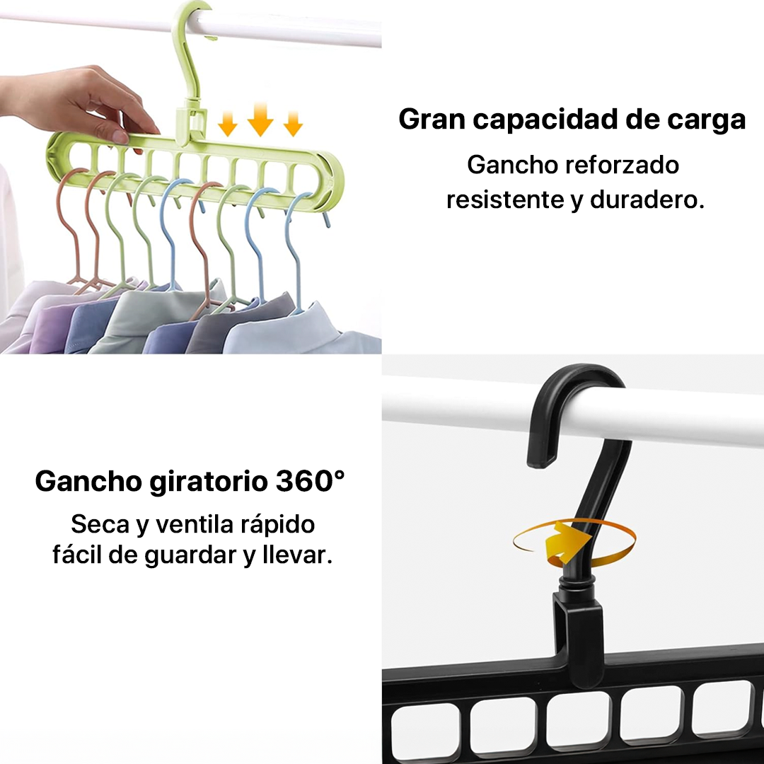 Percha Mágica 9 en 1